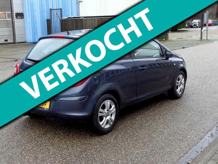 Opel Corsa 1.2-16V Enjoy Bj 2008 Airco Apk Tot 13/02/2027, Auto's, Opel, Bedrijf, Te koop, Corsa, ABS, Airbags, Airconditioning