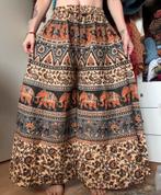 Indian blockprint katoenen broek, hippie kleding, India, Kleding | Dames, Ophalen of Verzenden, Nieuw, Blauw
