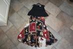 Joseph Ribkoff prachtige jurk met schitterende rok mt 38/M, Nieuw, Maat 38/40 (M), Ophalen of Verzenden, Onder de knie