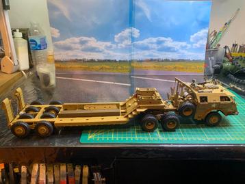 U.S. 40 Ton Tank Transporter Dragon Wagon 1:35 gebouwd beschikbaar voor biedingen