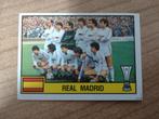 Real Madrid Elftalfoto Panini '85, Verzamelen, Verzenden, Gebruikt, Buitenlandse clubs, Poster, Plaatje of Sticker