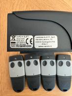 Cardin RCQ449ND00 ontvanger met 4 handzenders, Tuin en Terras, Ophalen of Verzenden, Zo goed als nieuw, IJzer, Tuinhek