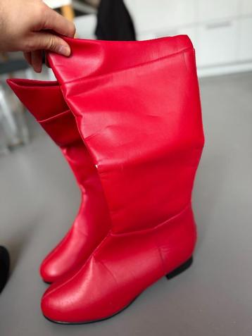 Red Hero-100 Costume Boots – Knee High Large  beschikbaar voor biedingen