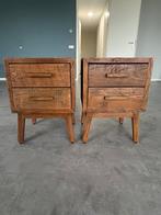 2 stuks Goossensnachtkasten NIEUW. Massief hout., Ophalen, Nieuw, Minder dan 45 cm