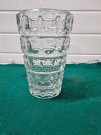 -	Vaas glas met rondjes, Huis en Inrichting, Woonaccessoires | Vazen, Ophalen of Verzenden, 'T Olde Gre-j, Info@toldegrej.nl, Endepoelstraat 20f Didam