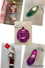 Lot grappige gekke kerstballen glas trui/slipper/klomp, Diversen, Kerst, Ophalen of Verzenden, Zo goed als nieuw