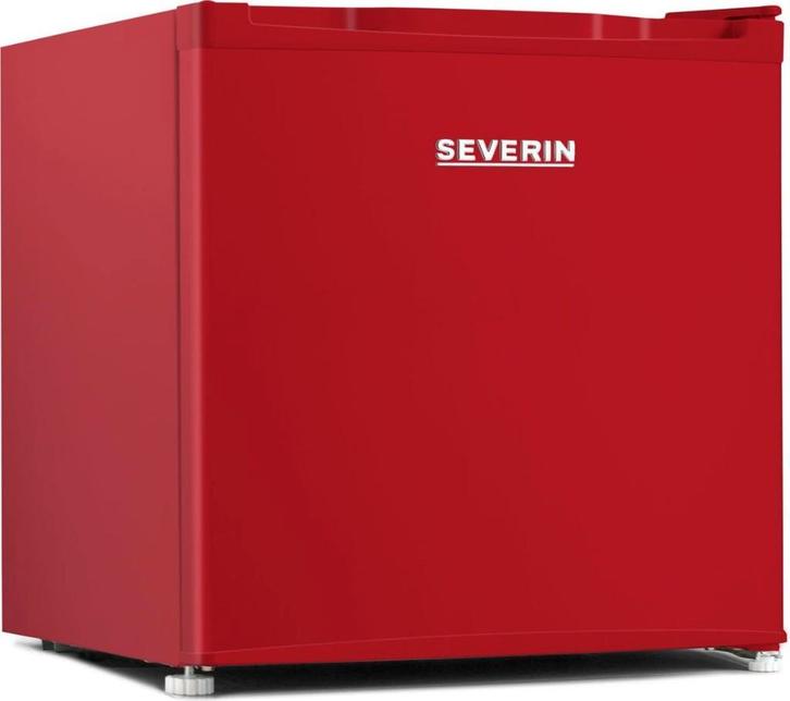Severin koelkast tafelmodel rood, Witgoed en Apparatuur, Koelkasten en IJskasten, Zo goed als nieuw, Met vriesvak, Minder dan 75 liter