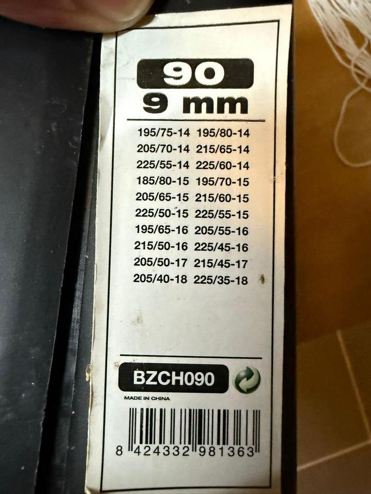 Husky Sneeuwkettingen 9mm - BZCH090, Auto diversen, Sneeuwkettingen, Gebruikt, Ophalen of Verzenden