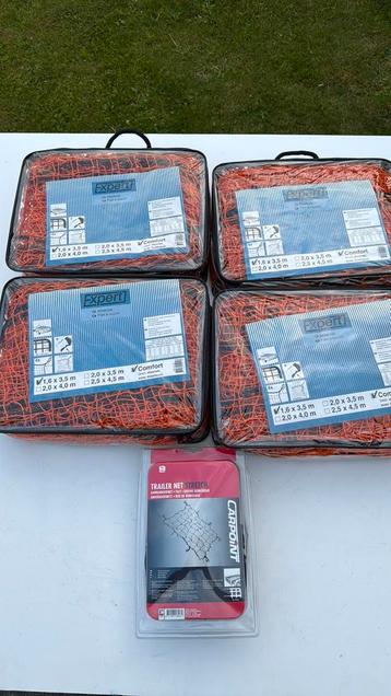 Afdeknetten. 5 stuks. beschikbaar voor biedingen