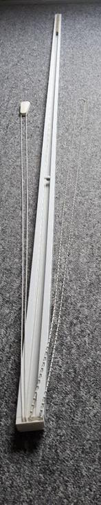 lamellen rails, 200 cm of meer, Wit, Ophalen