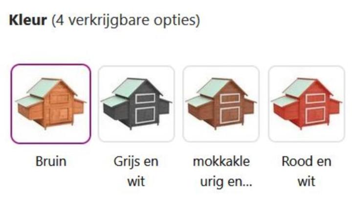 Kippenhok kippenren kippehok kipperen buiten GRATIS BEZORGD!, Dieren en Toebehoren, Pluimvee | Toebehoren, Nieuw, Kippenhok of Kippenren