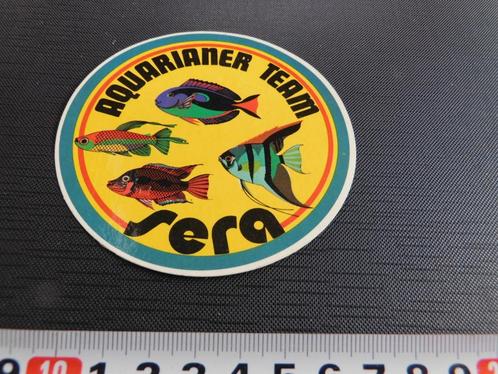 sticker Aquarianer Team SERA, Verzamelen, Stickers, Zo goed als nieuw, Bedrijf of Vereniging, Ophalen