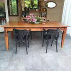 8 persoons Teakhouten eetkamertafel, Huis en Inrichting, Ophalen, 100 tot 150 cm, Teakhout, 200 cm of meer