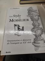 Les styles du mobilier, Boeken, Ophalen of Verzenden