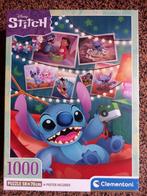 Puzzel Clementoni Walt Disney Stitch 1000 stukjes nieuw, Ophalen of Verzenden, 500 t/m 1500 stukjes, Nieuw, Legpuzzel