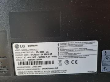 LG Televisie 37inch beschikbaar voor biedingen