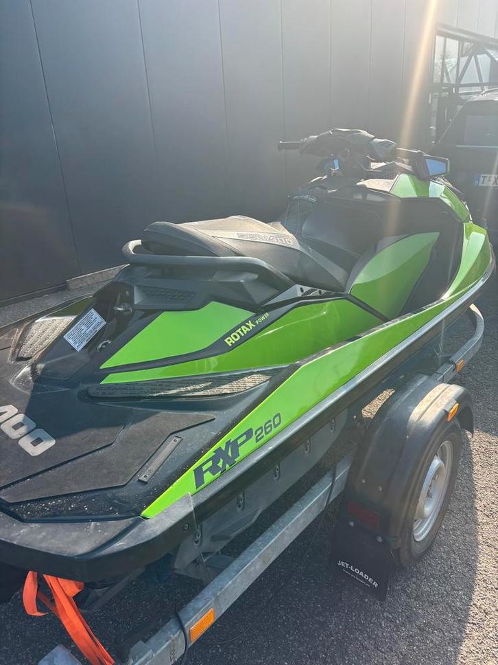 SeaDoo RXP 260 (2012) met trailer - Nette staat!, Watersport en Boten, Jetski's en Waterscooters, Gebruikt, 200 pk of meer, Benzine