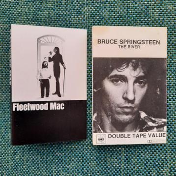 Cassettes Alleen hoesjes. Springsteen & Fleetwood Mac beschikbaar voor biedingen