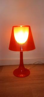 Philippe Starck FLOS lamp? 2 stuks, vintage, rood plexiglas, Huis en Inrichting, Lampen | Tafellampen, Ophalen of Verzenden, Gebruikt