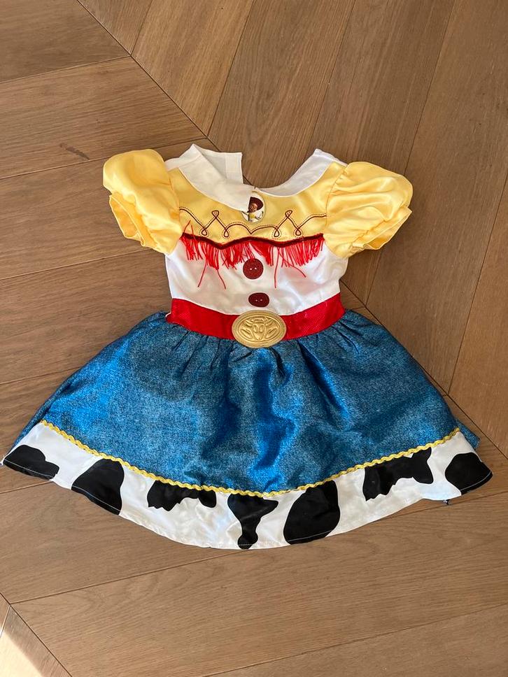 Toy Story Verkleedjurk - Jessie Kostuum, Kinderen en Baby's, Carnavalskleding en Verkleedspullen, Zo goed als nieuw, Meisje, 104 of kleiner