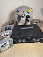 Nintendo 64 N64 met controller en spellen, Spelcomputers en Games, Spelcomputers | Nintendo 64, Ophalen of Verzenden, Zo goed als nieuw