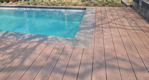 Zware kwaliteit composiet vlonderplanken (12stuks), Tuin en Terras, Terrasdelen en Vlonders, Nieuw, Composiet, Ophalen