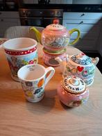 Setje Blond servies heel netjes., Huis en Inrichting, Keuken | Servies, Ophalen, Gebruikt, Aardewerk, Blond Amsterdam