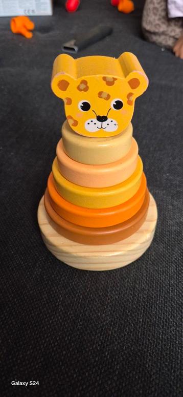 Houten Stapeltoren - Leuk en Leerzaam! beschikbaar voor biedingen