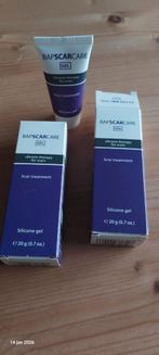 Litteken gel Bapscarcare - transparant - 2 tubes, Overige kleuren, Gehele gezicht, Nieuw, Ophalen of Verzenden