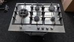 Bosch 5-Pits RVS Gaskookplaat met Wokbrander, Ophalen, Gebruikt, Minder dan 85 cm, 60 cm of meer