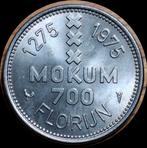 99# Mokum 700 jaar 1 Florijn 1975, Postzegels en Munten, Penningen en Medailles, Ophalen of Verzenden, Overige materialen