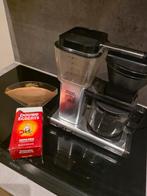 Moccamaster koffiezetapparaat + Douwe Egberts koffie, Afneembaar waterreservoir, Gebruikt, Koffiemachine, Gemalen koffie