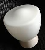 plafondlamp- Thabur stijl -Art Deco ,Bauhaus -0paline /Niko, Huis en Inrichting, Verzenden, Zo goed als nieuw, Glas, Art Deco , Bauhaus - Thabur  of Philips  stijl  - jaren 50 tot70