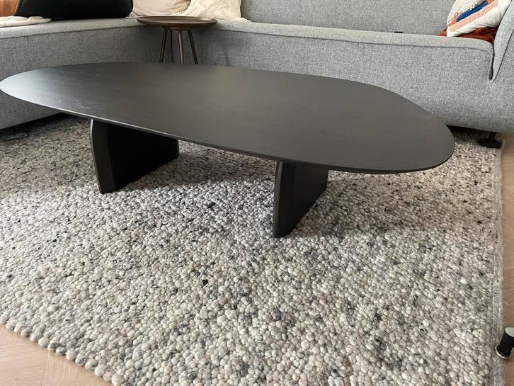 Studio Henk Blob Tafel - Beige Eiken Nieuw, Huis en Inrichting, Tafels | Salontafels, Nieuw, Minder dan 50 cm, 100 tot 150 cm