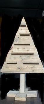 Steigerhouten kerstboom met 8 legplankjes - 165cm hoog, Ophalen, Zo goed als nieuw