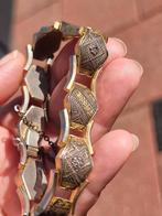 Vintage 1960 authentiek damascene armband, Sieraden, Tassen en Uiterlijk, Antieke sieraden, Ophalen of Verzenden, Overige materialen