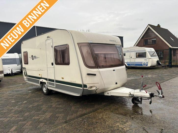 Chateau Cantara 450FHU,2004 MOVER, VOORTENT! Export caravan!, Caravans en Kamperen, Caravans, Bedrijf, tot en met 4, 1000 - 1250 kg