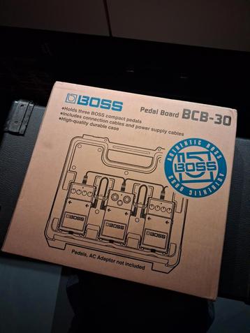 Boss BCB-30 Pedal Case - Compacte Pedalboard NIEUW beschikbaar voor biedingen