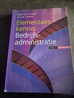 Elementaire kennis Bedrijfsadministratie - Deel 1, Boeken, Gelezen, Peter H.C. Hintzen, Jo L.M. Coenen, Ophalen of Verzenden, MBO