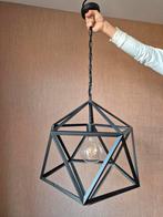 Industriële Hanglamp Zwart - Verstelbaar in hoogte, Ophalen, 50 tot 75 cm, Nieuw, Metaal