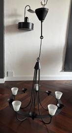 Ikea Kroonluchter met Kaarsen & LED, Ophalen, Gebruikt, Metaal, Minder dan 50 cm