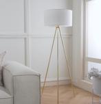 Luxe Tripod Vloerlamp, Huis en Inrichting, Lampen | Vloerlampen, Ophalen, Nieuw, Metaal, 150 tot 200 cm