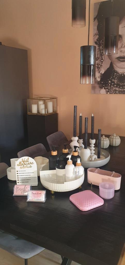 Salon benodigdheden nagelstyliste, Sieraden, Tassen en Uiterlijk, Uiterlijk | Cosmetica en Make-up, Zo goed als nieuw, Handen en Nagels