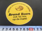 sticker Brand Evers Noten Zuidvruchten Honing op de markt, Verzamelen, Stickers, Ophalen, Zo goed als nieuw