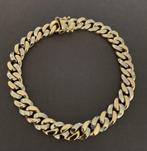 Gouden Armband 14 Karaat 44,35 Gram Gourmet Bicolor, Sieraden, Tassen en Uiterlijk, Ophalen, Zo goed als nieuw, Goud, Goud