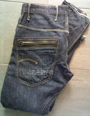 G-Star Raw 3301 Riley Loose Tapered Heren Jeans W32 L32 beschikbaar voor biedingen