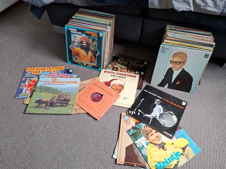 Diverse oude vinyl lp's en verzamelalbums, Cd's en Dvd's, Vinyl | Verzamelalbums, Gebruikt, Overige formaten, Ophalen