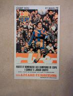 Johan Cruijff poster afscheidswedstrijd, Ophalen of Verzenden, 1980 tot heden, Tijdschrift