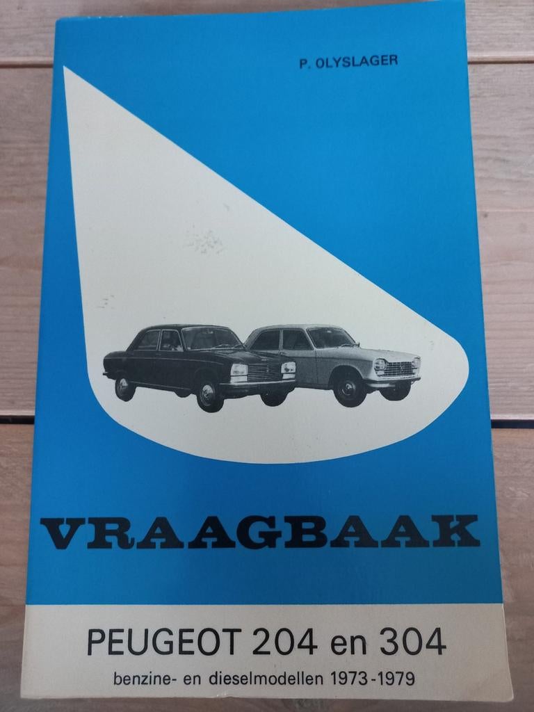Vraagbaak Peugeot  204  en 304, Ophalen of Verzenden