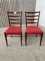 2 Vintage eetkamerstoelen by Cees Braakman, Pastoe 1960, Huis en Inrichting, Stoelen, Ophalen, Gebruikt, Redesign vintage, Vintage